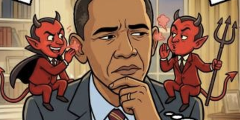CARTOON: When Obama Is Faced With Choosing Between Evils